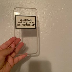 iPhone 8 plus social media phone case